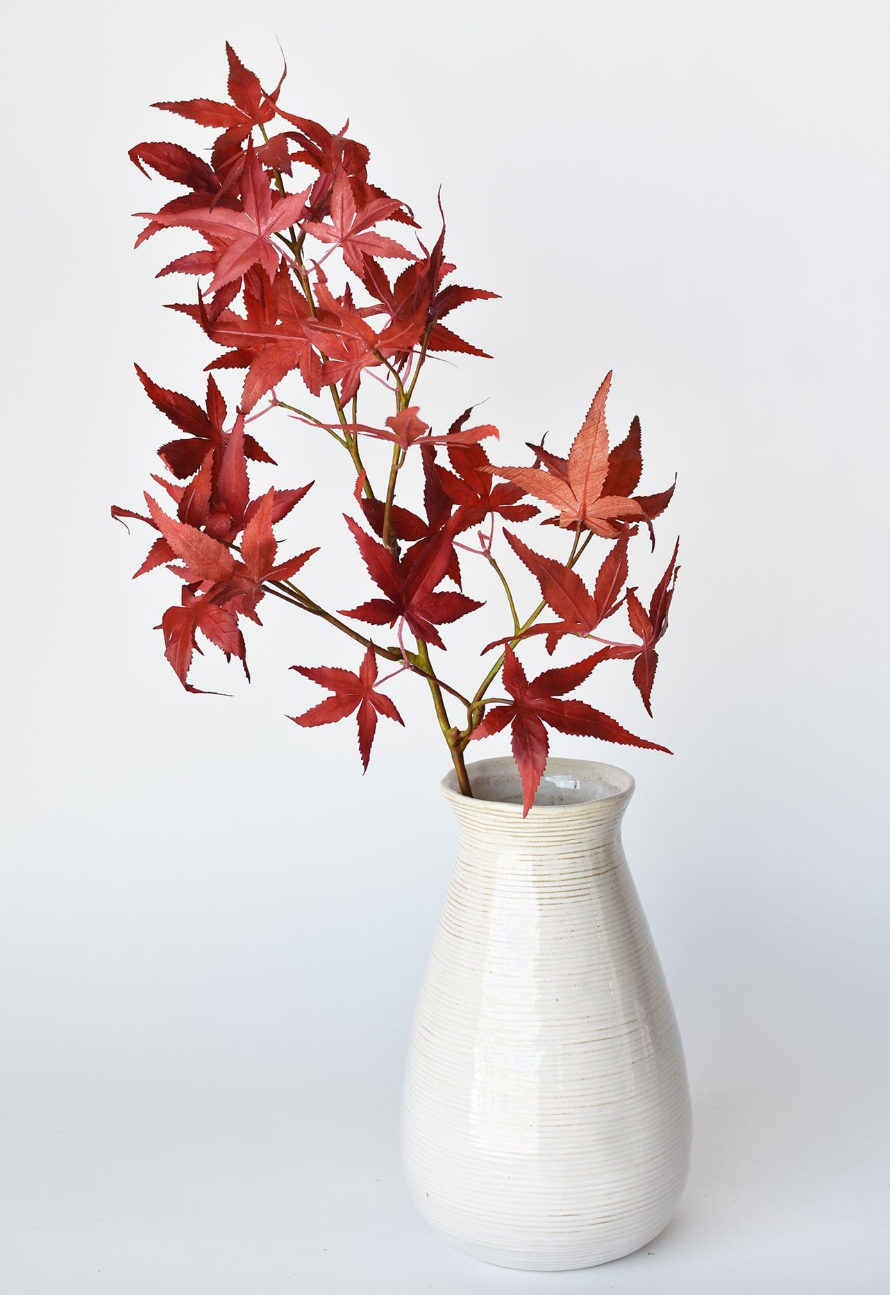 27" Faux Japanese Maple Leaf