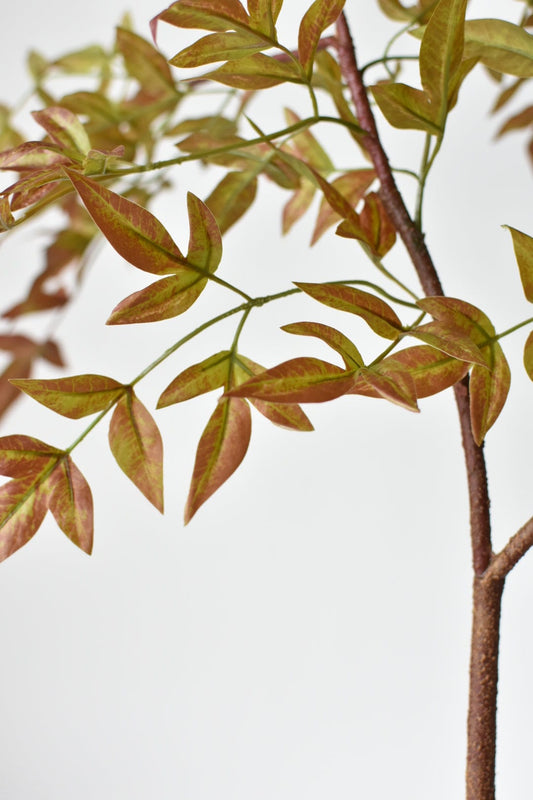 40" Faux Nandina Foliage
