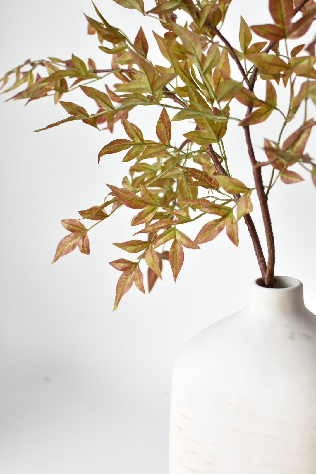 40" Faux Nandina Foliage
